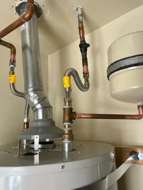 Water heater installation and plumbing repair in Emerson Garfield